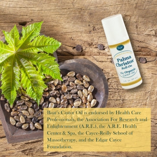 Palma Christos Roll-On, Organic Castor Oil