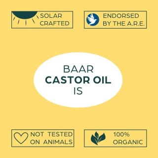 Palma Christos Roll-On, Organic Castor Oil